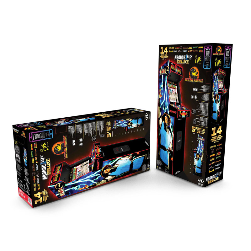 Arcade 1Up MORTAL KOMBAT II ARCADE DLX ED & Reviews | Wayfair Arcade 1Up MORTAL KOMBAT II ARCADE DLX ED & Reviews | Wayfair